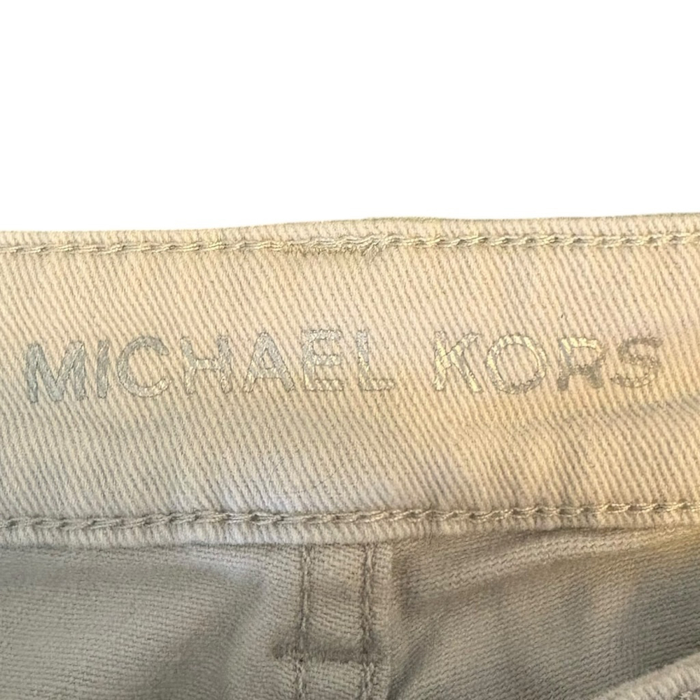 Michael Kors Light Gray Skinny Jeans, 8-10, Stretch - Picture 12 of 14